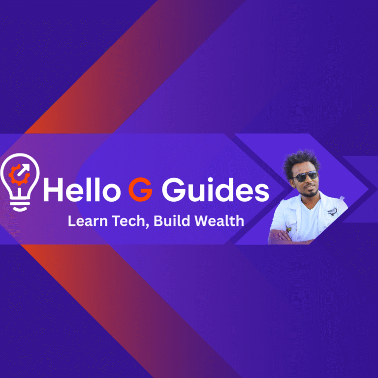 Hello G Guides YouTube Banner